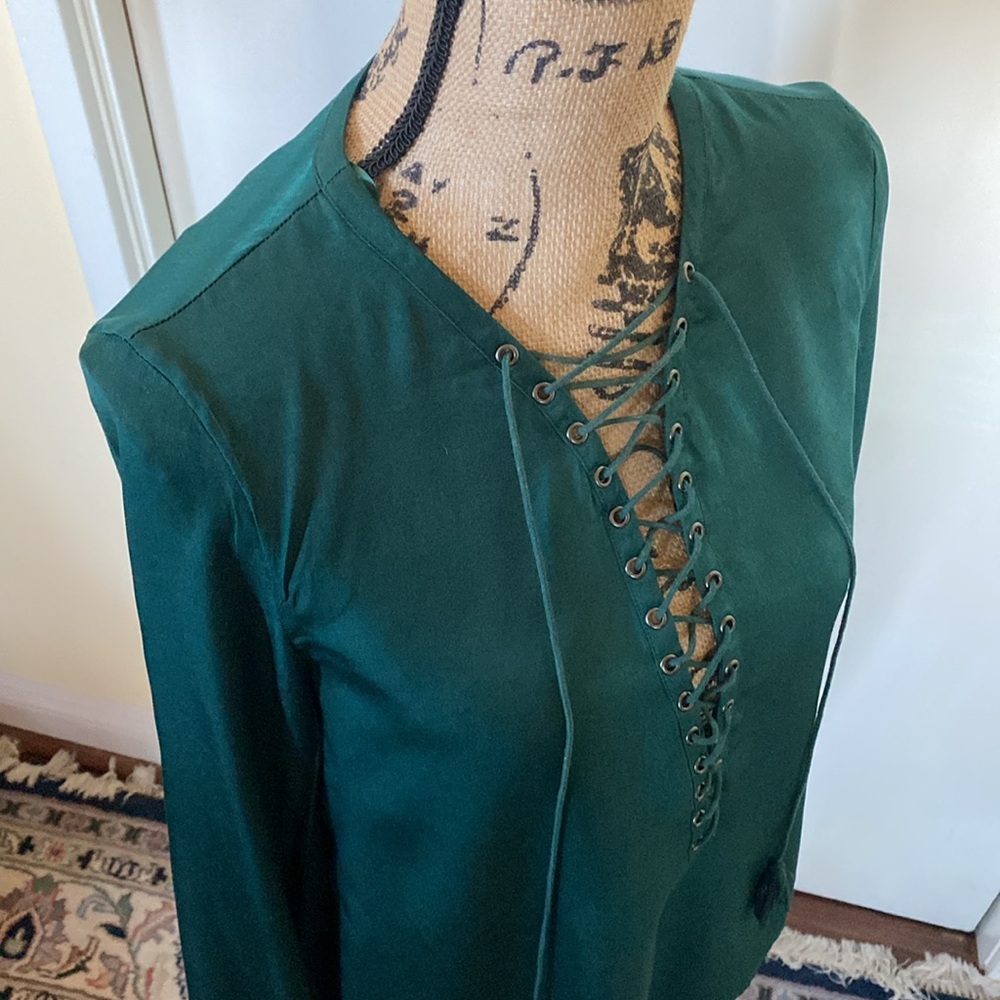 The Jetset Diaries Emerald Green Blouse - Picture 6 of 7